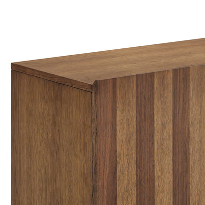 Kline 2-Door Striped Accent Cabinet by Modway
