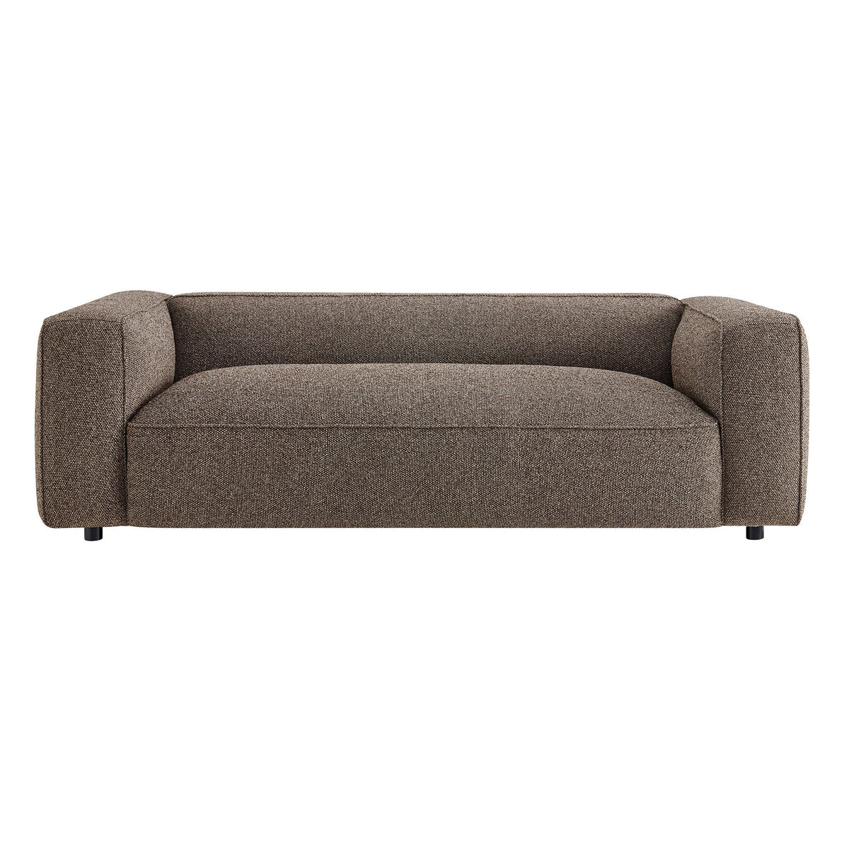 Auren 88 Inch Lattice Bouclé Upholstered Sofa by Modway