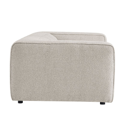 Auren 88 Inch Lattice Bouclé Upholstered Sofa by Modway