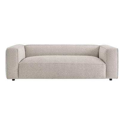 Auren 88 Inch Lattice Bouclé Upholstered Sofa by Modway