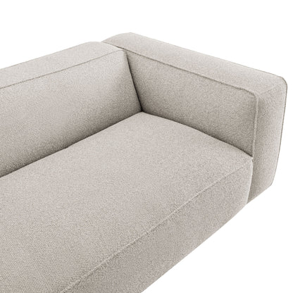 Auren 88 Inch Lattice Bouclé Upholstered Sofa by Modway