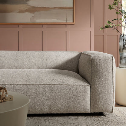 Auren 88 Inch Lattice Bouclé Upholstered Sofa by Modway