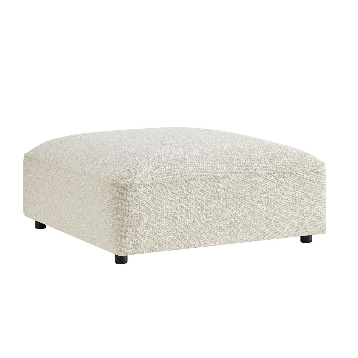 Auren Lattice Bouclé Upholstered Ottoman by Modway