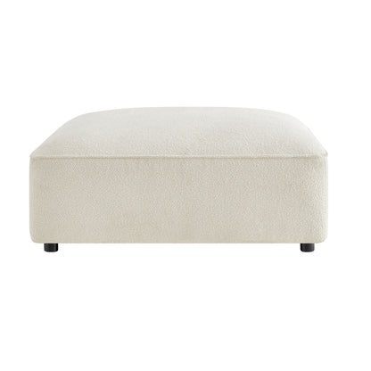 Auren Lattice Bouclé Upholstered Ottoman by Modway