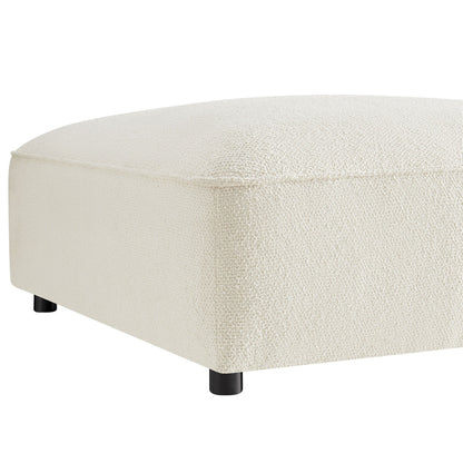 Auren Lattice Bouclé Upholstered Ottoman by Modway