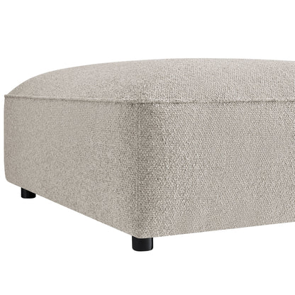 Auren Lattice Bouclé Upholstered Ottoman by Modway