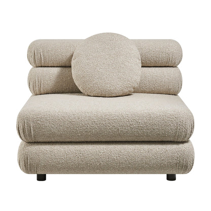 Jubilee Upholstered Modular Armless Chair by Modway