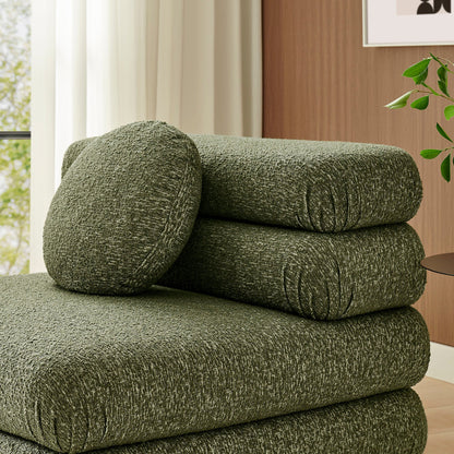 Jubilee Upholstered Modular Armless Chair by Modway