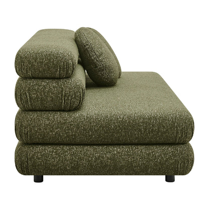 Jubilee Upholstered Modular Armless Loveseat by Modway