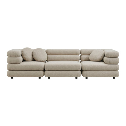 Jubilee 3-Piece Upholstered 3-Piece Modular Sofa Set by Modway