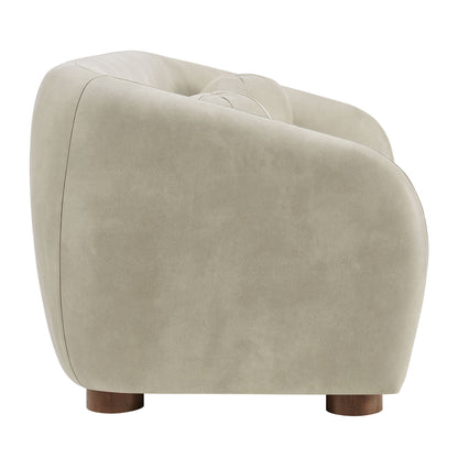 Holland 85" Vegan Leather Sofa by Modway