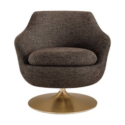 Quimby Melange Chenille Swivel Accent Chair by Modway