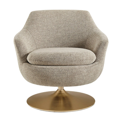 Quimby Melange Chenille Swivel Accent Chair by Modway