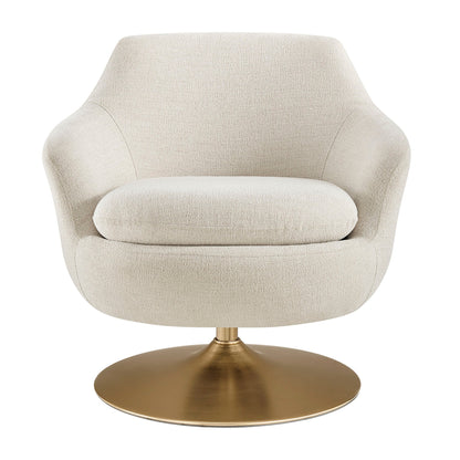 Quimby Melange Chenille Swivel Accent Chair by Modway
