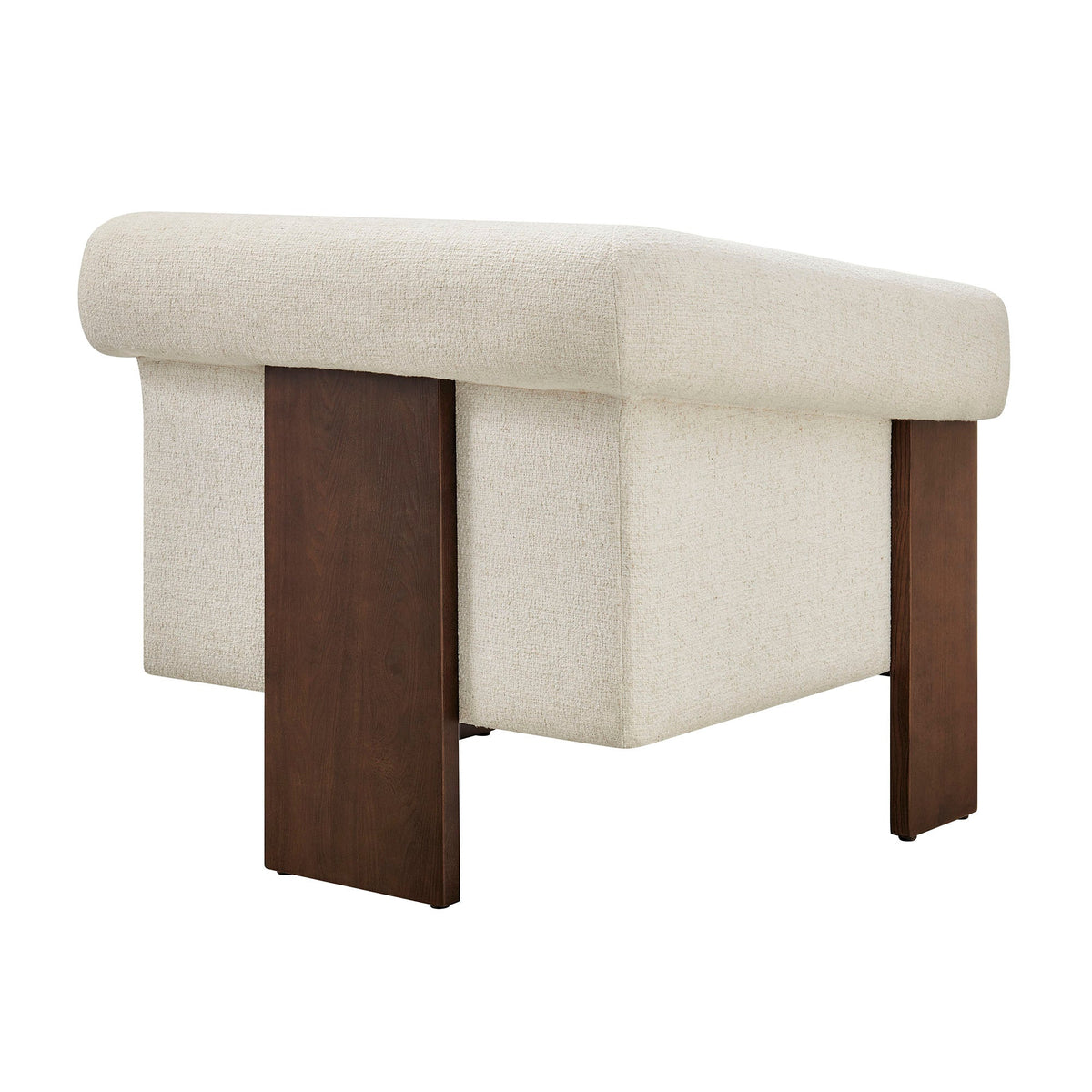 Halbrook Linen Blend Tripod Accent Chair by Modway
