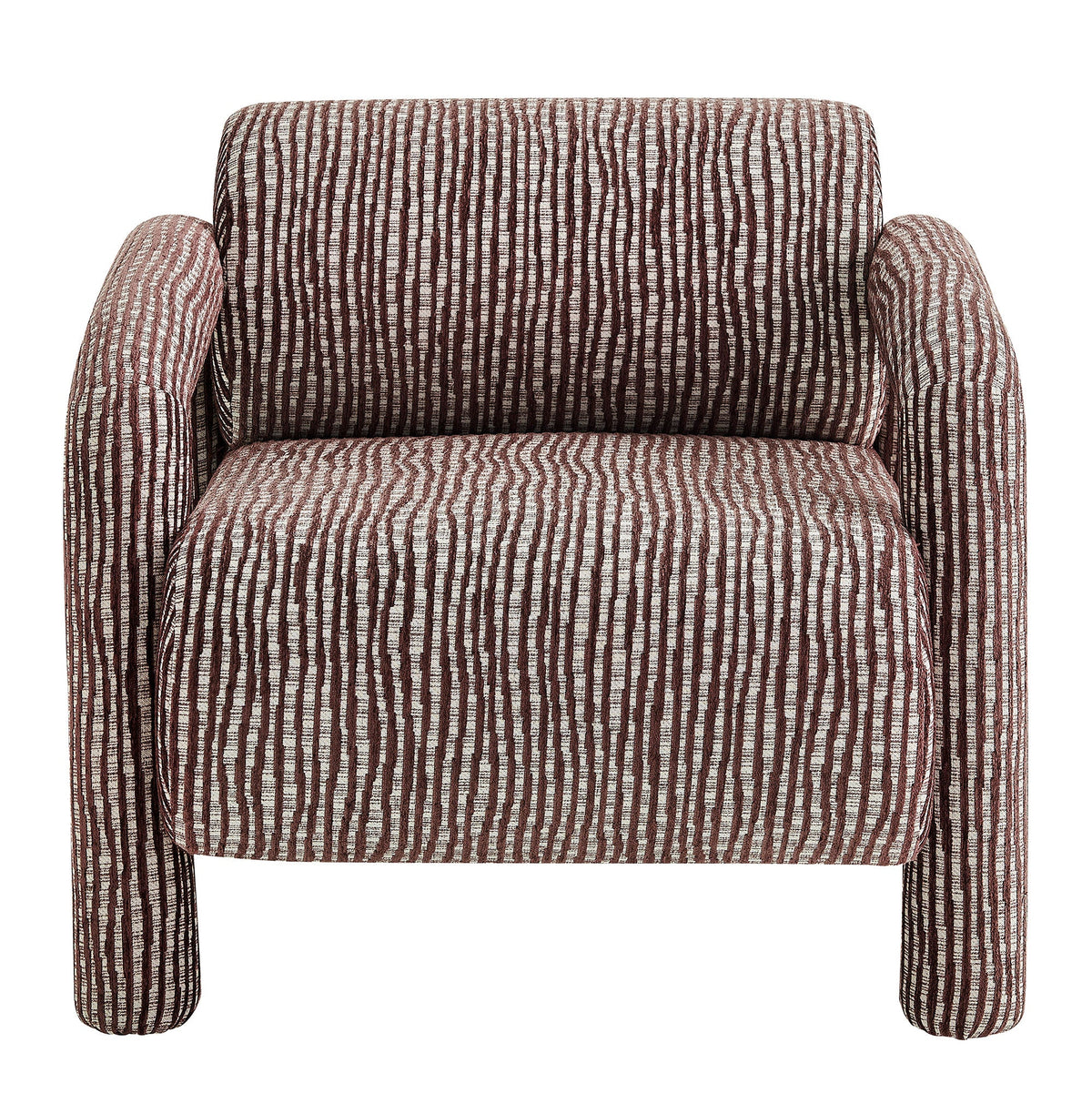 Quill Patterned Woven Fabric Accent Chair by Modway