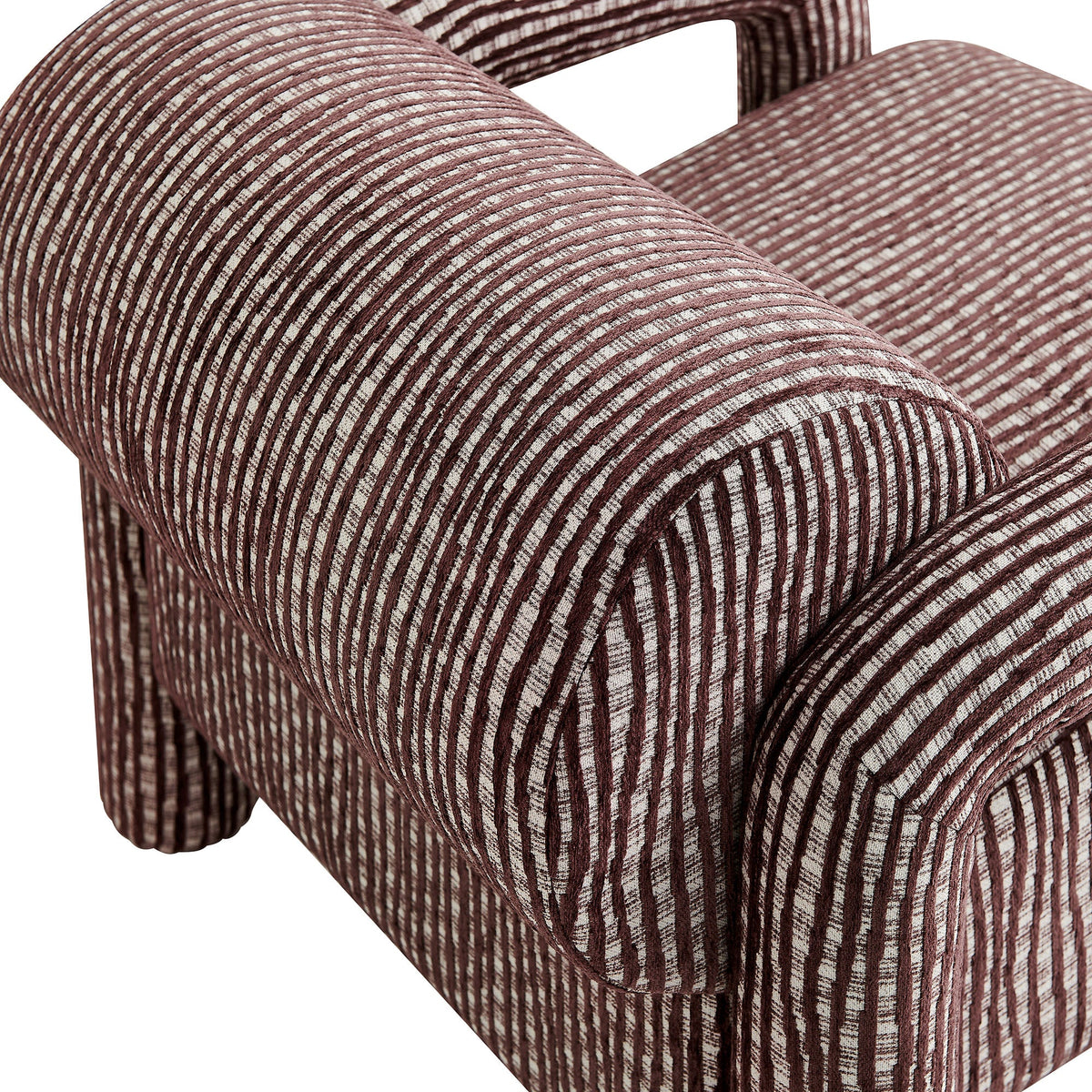 Quill Patterned Woven Fabric Accent Chair by Modway