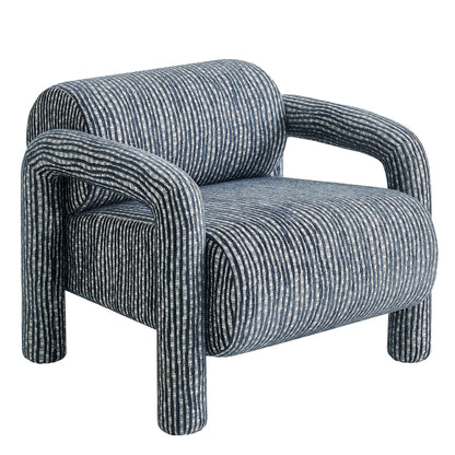 Quill Patterned Woven Fabric Accent Chair by Modway