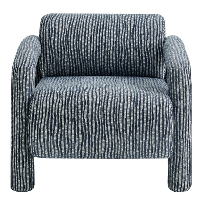 Quill Patterned Woven Fabric Accent Chair by Modway