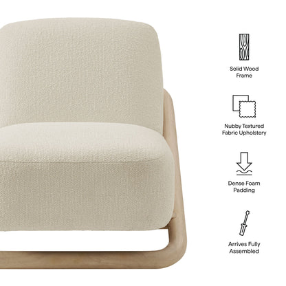 Vander Textured Fabric Accent Chair by Modway