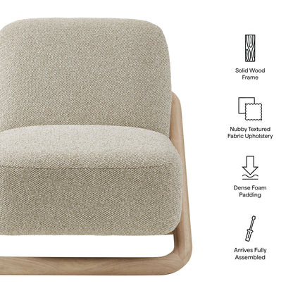 Vander Textured Fabric Accent Chair by Modway