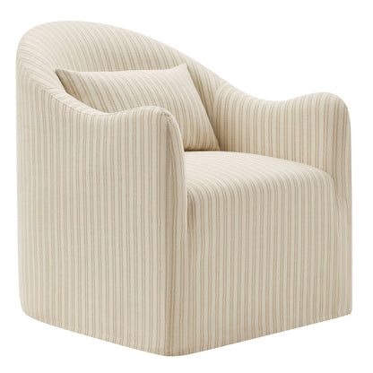 Bardot Striped Accent Chair by Modway
