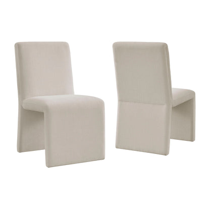 Emory Upholstered Fabric Dining Side Chair Set of 2 by Modway