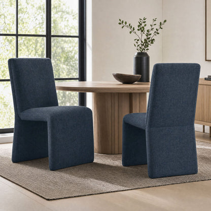 Emory Upholstered Fabric Dining Side Chair Set of 2 by Modway