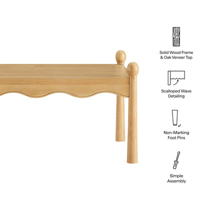 Darcy 46 Inch Wood Coffee Table by Modway