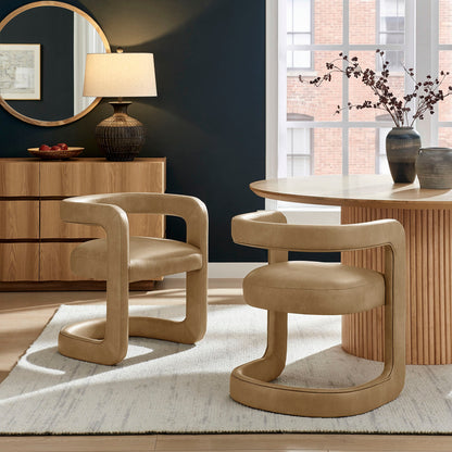 Winslow Premium Vegan Leather Dining Chair by Modway
