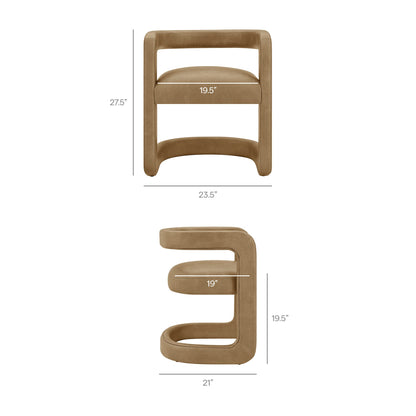 Winslow Premium Vegan Leather Dining Chair by Modway