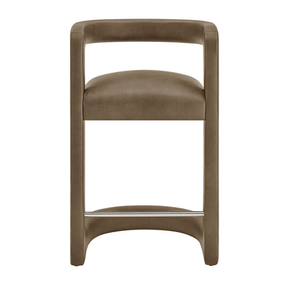 Winslow Premium Vegan Leather Counter Stool by Modway