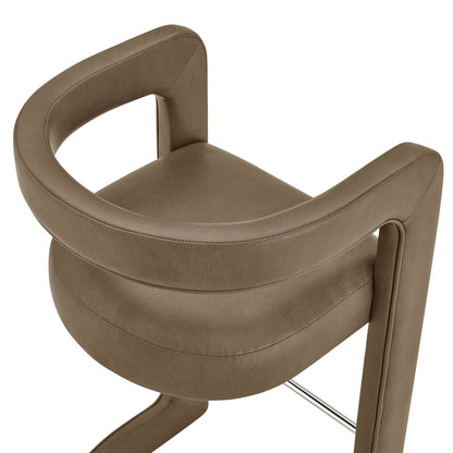 Winslow Premium Vegan Leather Counter Stool by Modway