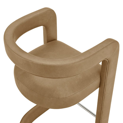 Winslow Premium Vegan Leather Counter Stool by Modway