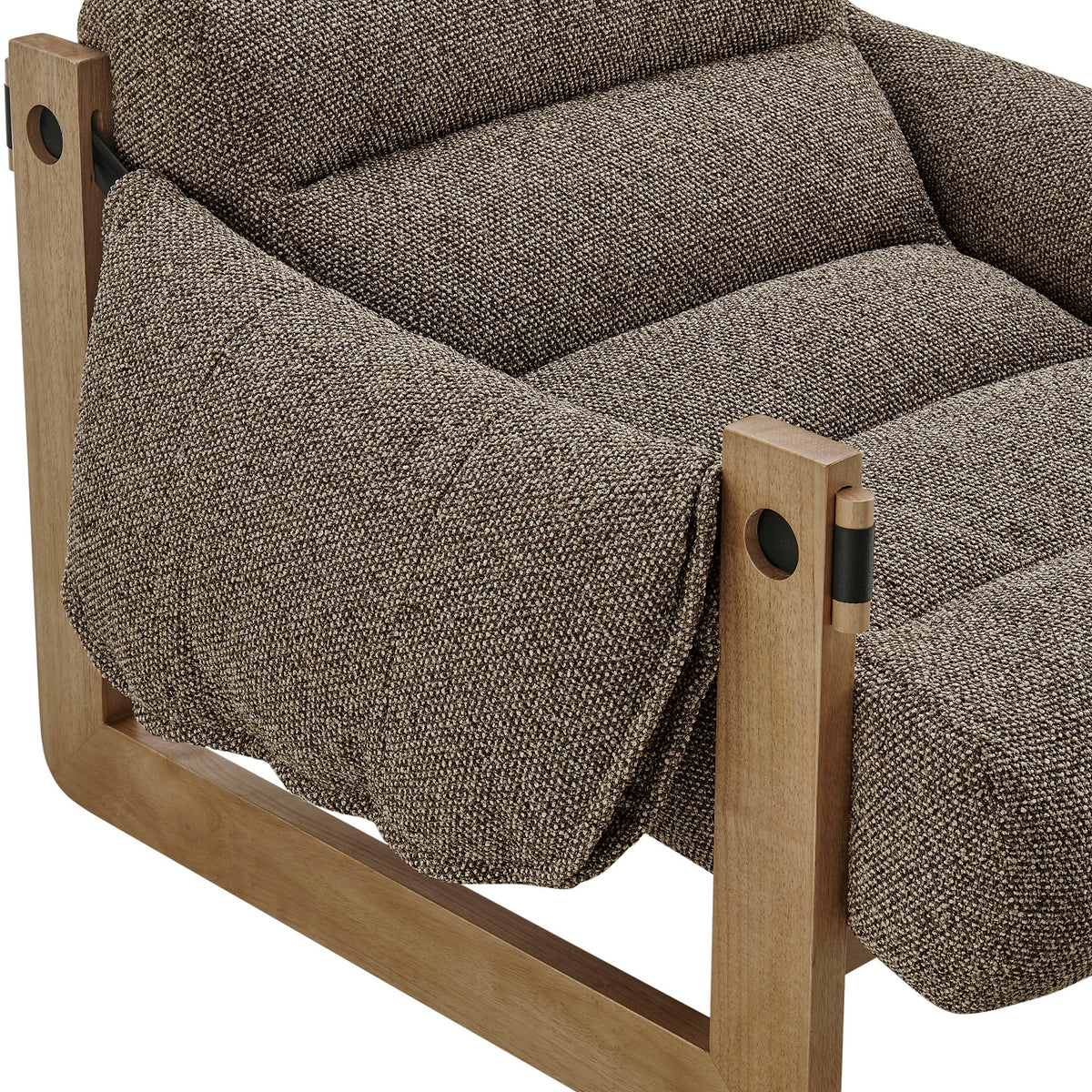 Sorelle Upholstered Fabric Sling Lounge Chair by Modway