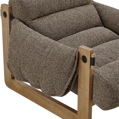 Sorelle Upholstered Fabric Sling Lounge Chair by Modway