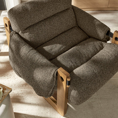 Sorelle Upholstered Fabric Sling Lounge Chair by Modway