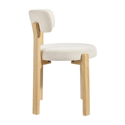 Marsha Upholstered Fabric Dining Chairs Set of 2 by Modway