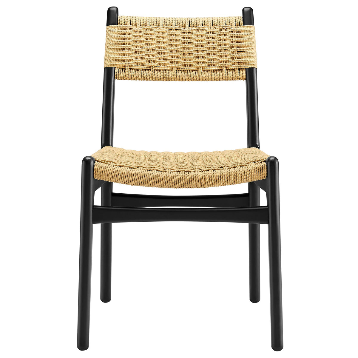 Wynn Rope and Wood Dining Side Chair by Modway