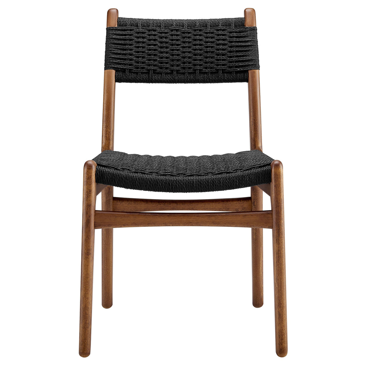 Wynn Rope and Wood Dining Side Chair by Modway