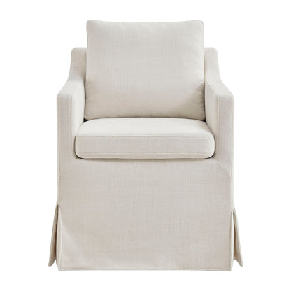 Serene Slipcovered Performance Fabric Dining Armchair by Modway