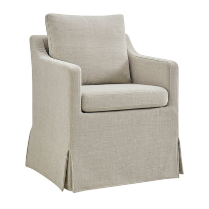 Serene Slipcovered Performance Fabric Dining Armchair by Modway