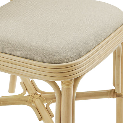Bahari Upholstered Rattan Dining Chair by Modway