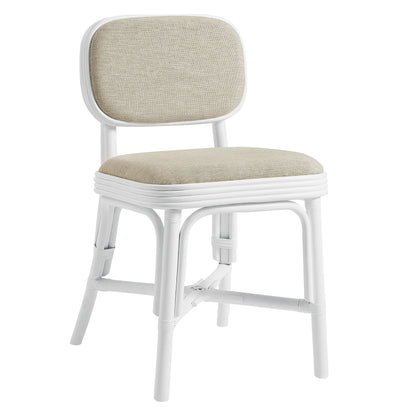Bahari Upholstered Rattan Dining Chair by Modway