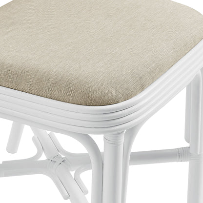 Bahari Upholstered Rattan Dining Chair by Modway