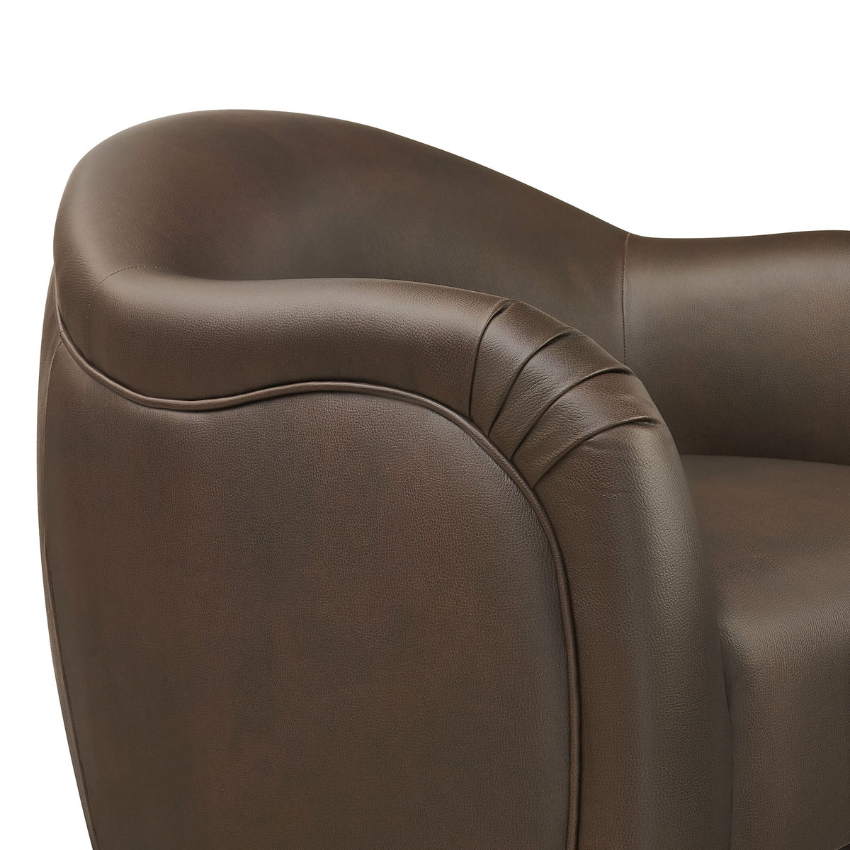 Compose Barrel Vegan Leather Accent Chair by Modway