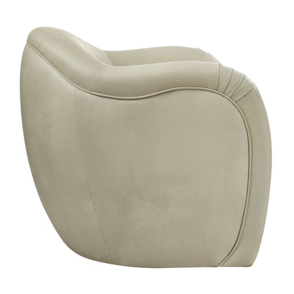 Compose Barrel Vegan Leather Accent Chair by Modway