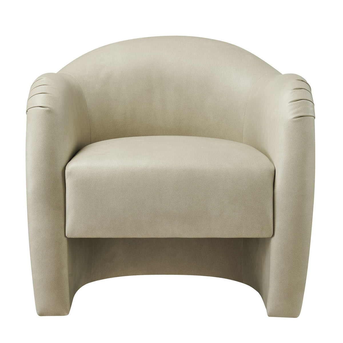 Compose Barrel Vegan Leather Accent Chair by Modway