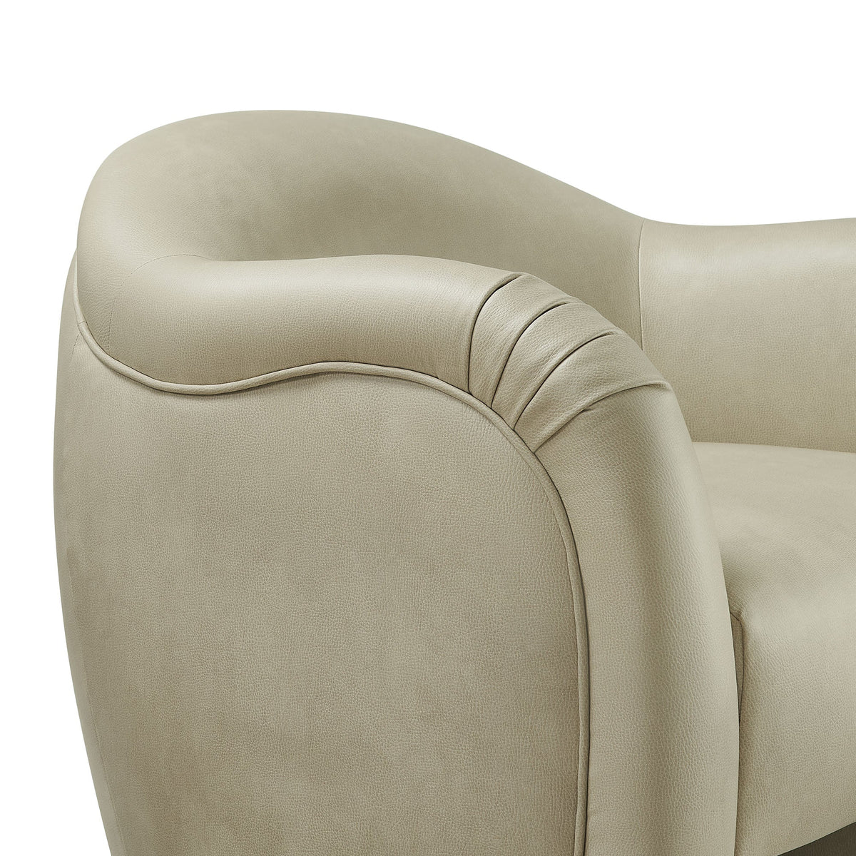 Compose Barrel Vegan Leather Accent Chair by Modway