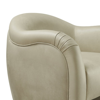 Compose Barrel Vegan Leather Accent Chair by Modway